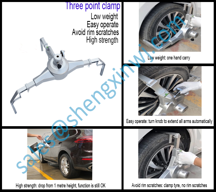 tire wheel alignment clamp grampo de alinhamento das rodas de pneu