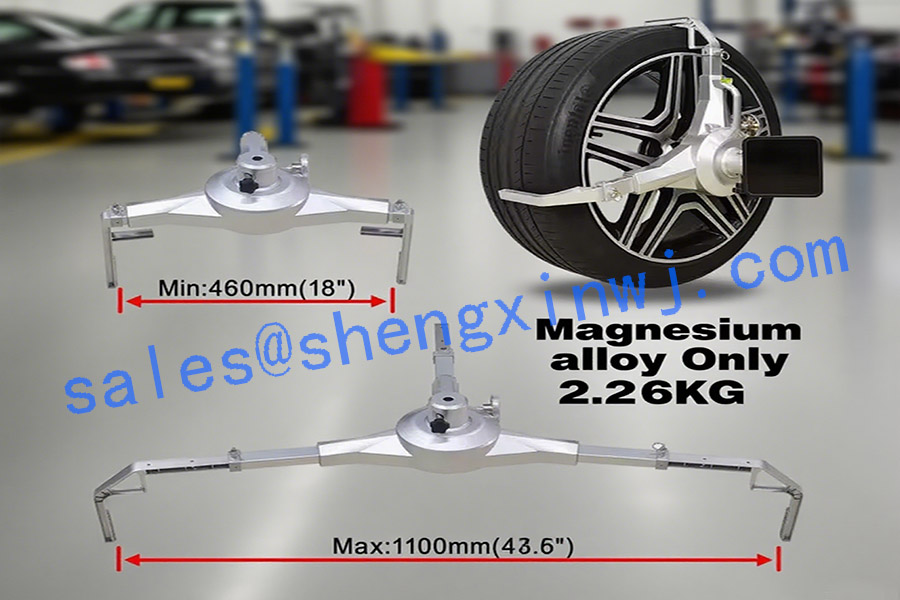 wheel alignment tyre clamp Grampo de pneu de alinhamento das rodas