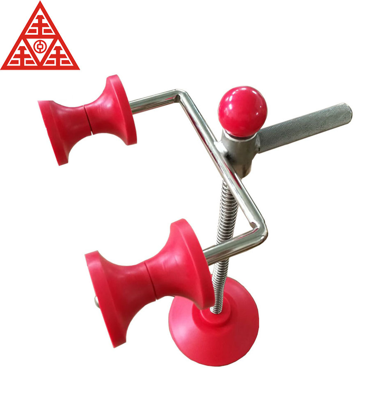 Suporte de volante vermelho removível para alinhador de roda