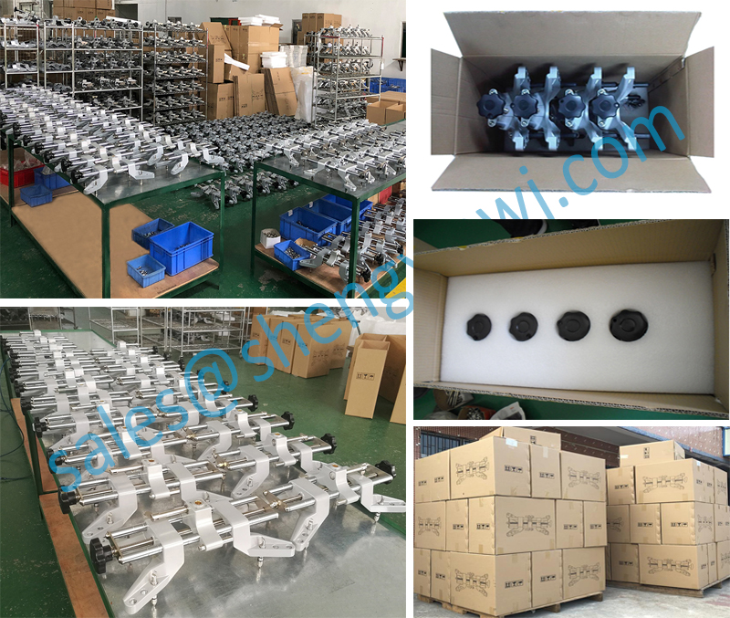 grampo de alinhamento na produ&ccedil;&atilde;o 