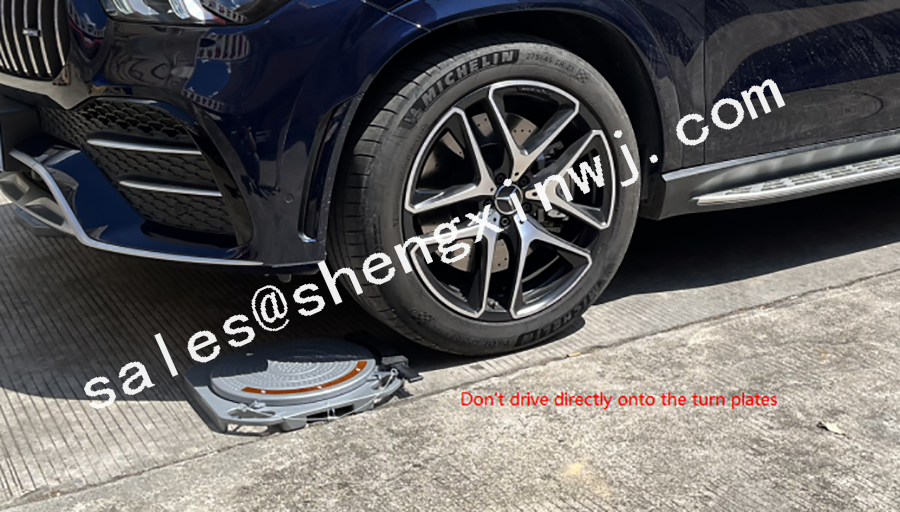 girar as placas usadas