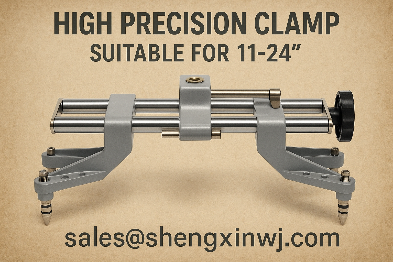 Grampo de alinhamento das rodas